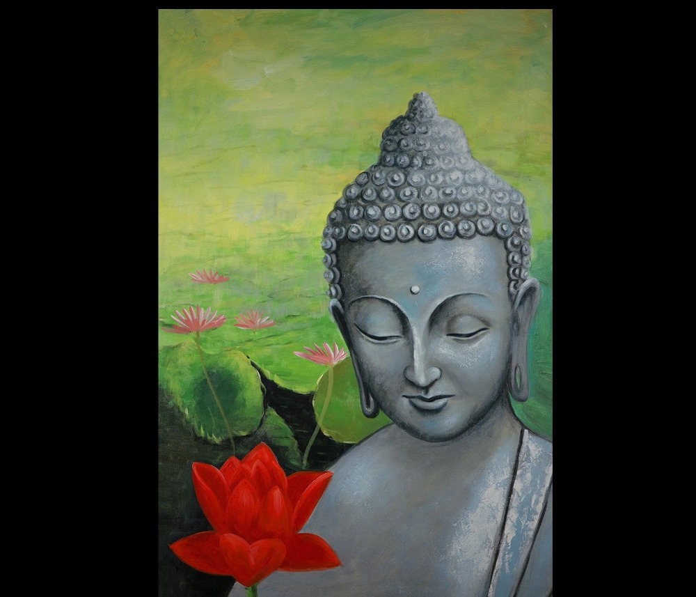 Tranh Sơn Dầu Phật Giáo 10